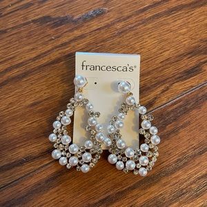 Francesca’s Pearl Drop Earrings